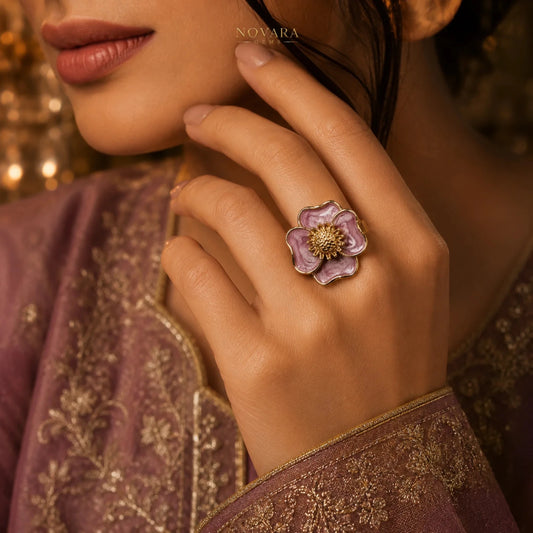 Rosalia Éclat Flower Ring