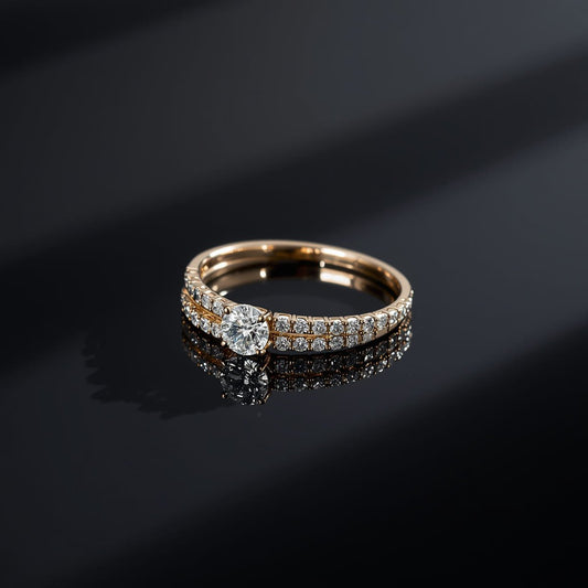 Aurora Luxe Crystal Ring