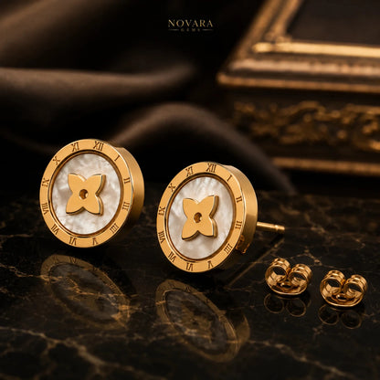 Aeternum Clover Time Studs