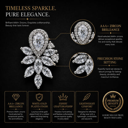 Amarante Floral Earrings