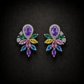 Amarante Floral Earrings