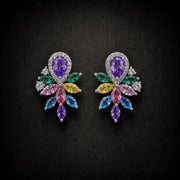 Amarante Floral Earrings