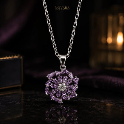 Amethyst Bloom Necklace