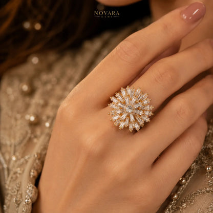 Aurora Celeste Statement Ring