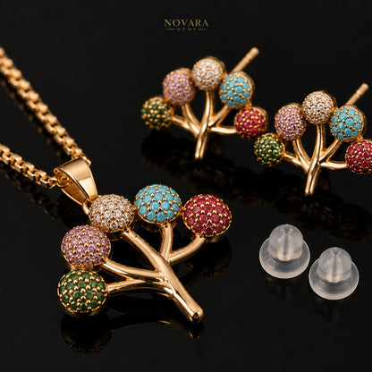 Aurora Garden Jewelry Set