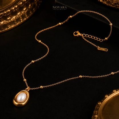 Aurora Pearl Pendant Necklace