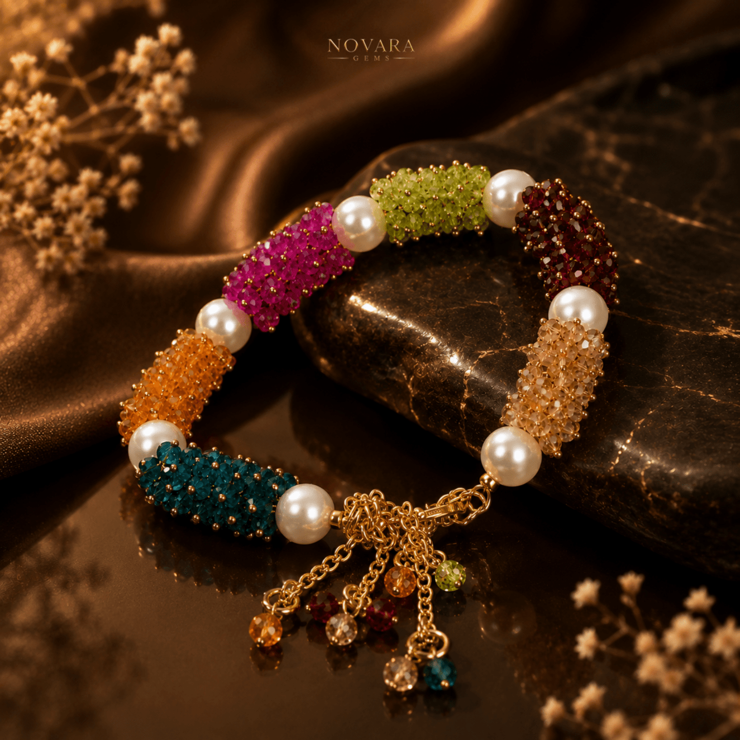 Aurora Pearl Symphony Bracelet