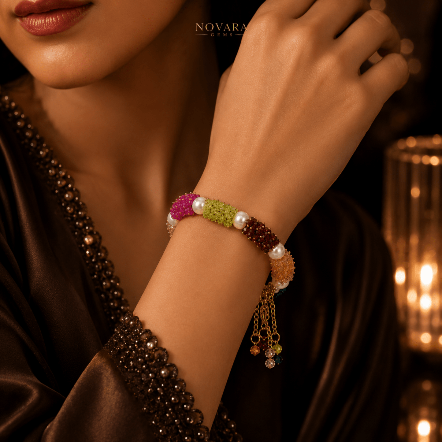 Aurora Pearl Symphony Bracelet