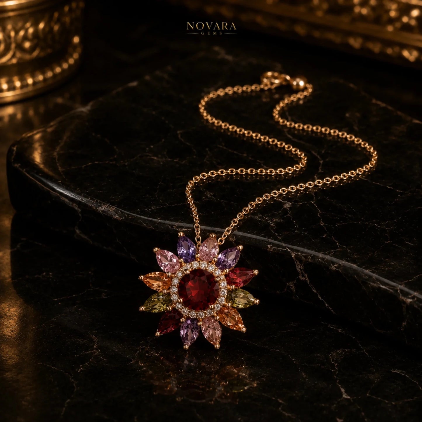Aurora Royale Pendant Necklace