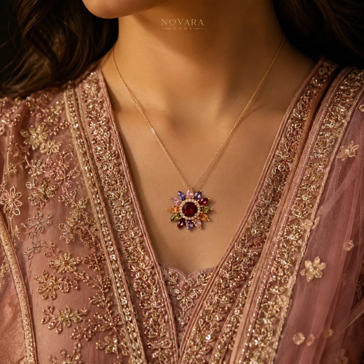 Aurora Royale Pendant Necklace