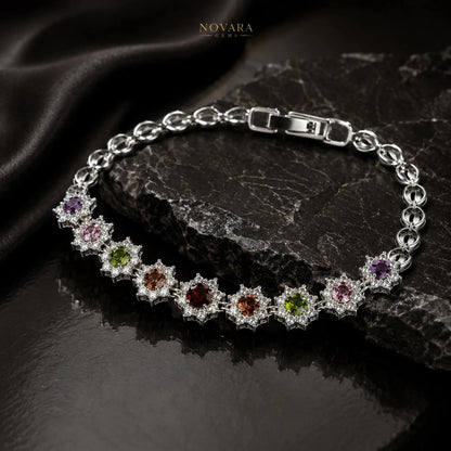 Aurora Silver Symphony Bracelet
