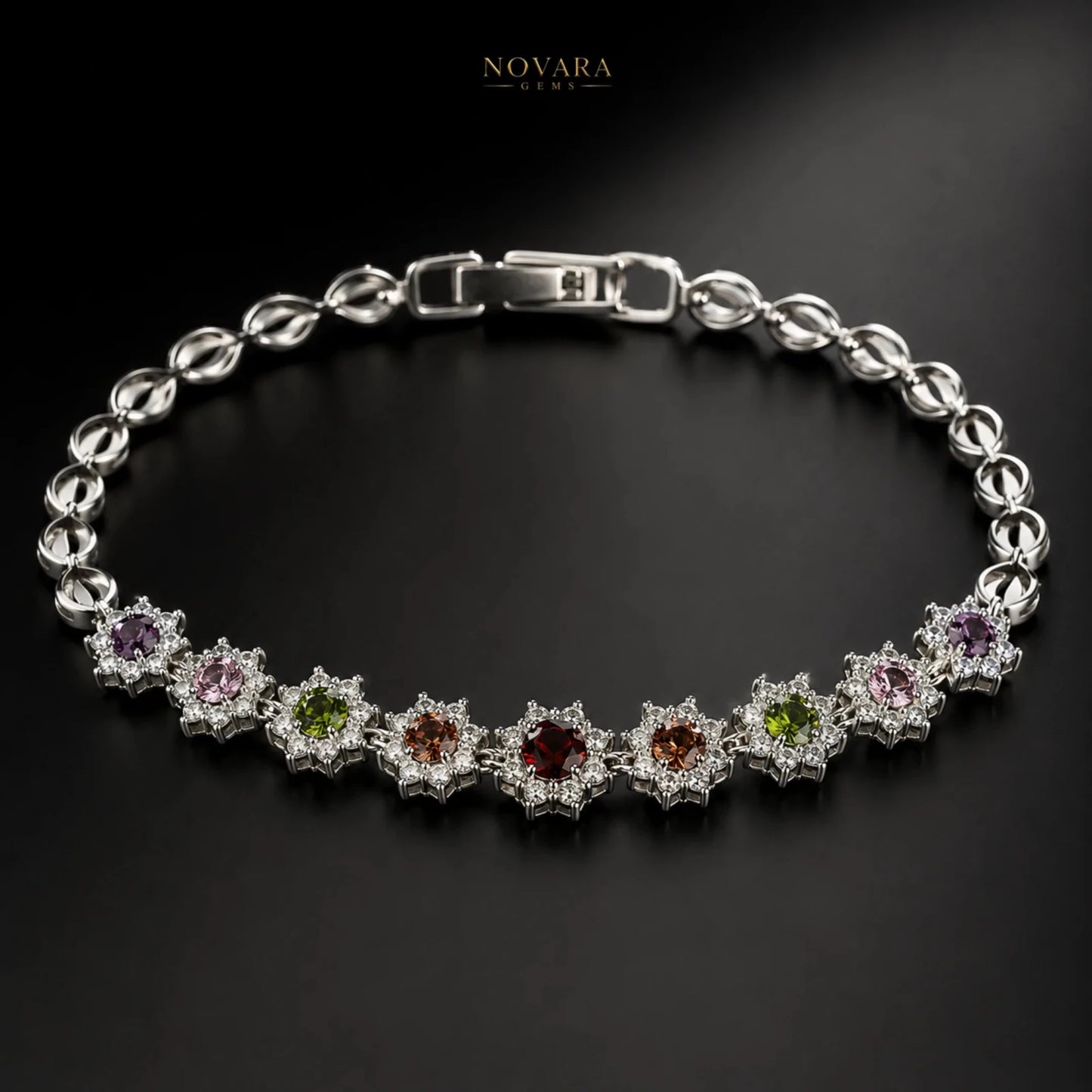 Aurora Silver Symphony Bracelet