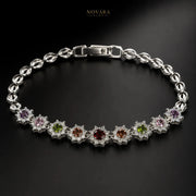 Aurora Silver Symphony Bracelet
