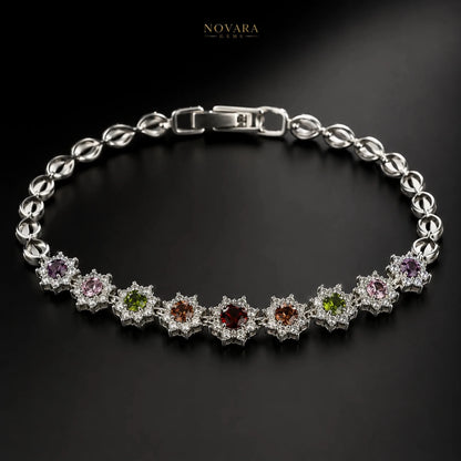 Aurora Silver Symphony Bracelet