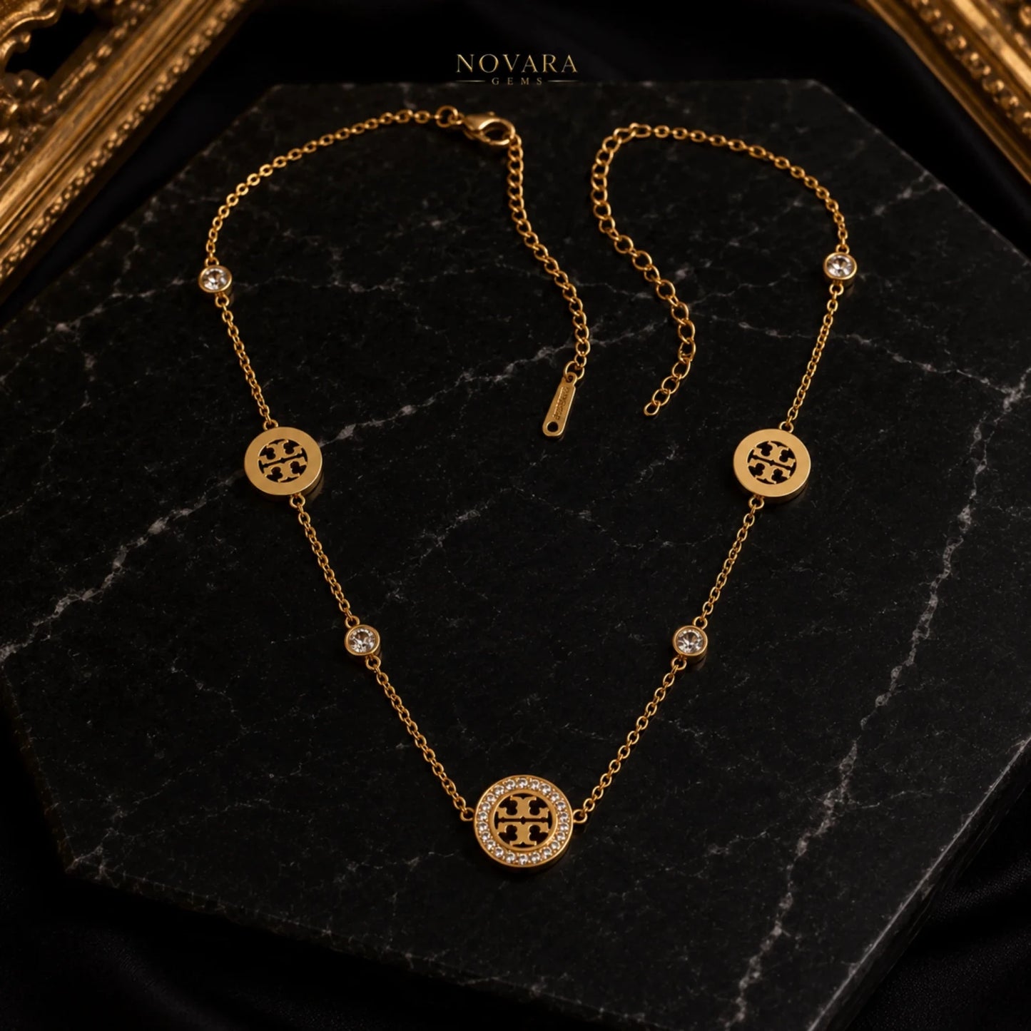 Celeste Medallion Necklace