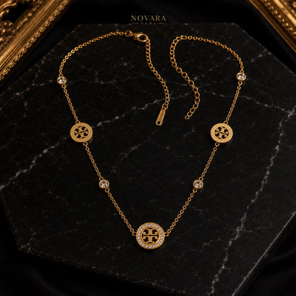 Celeste Medallion Necklace
