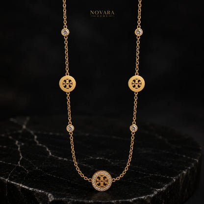 Celeste Medallion Necklace