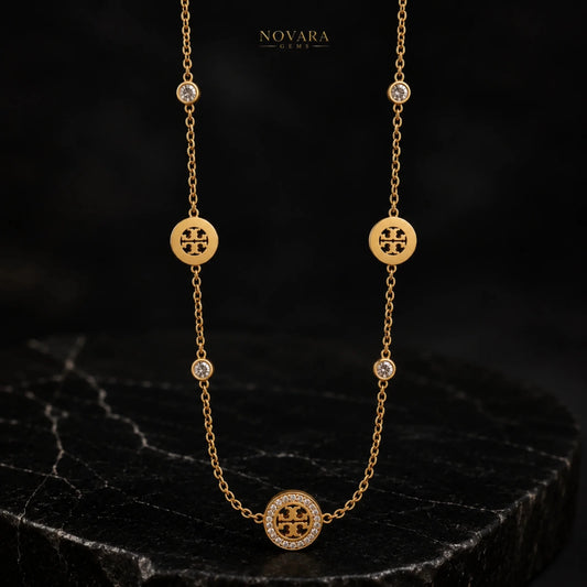 Celeste Medallion Necklace