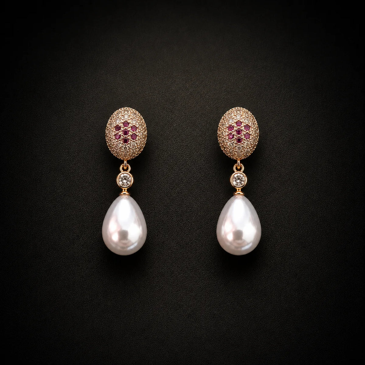 Celestia Pearl Drop Earrings