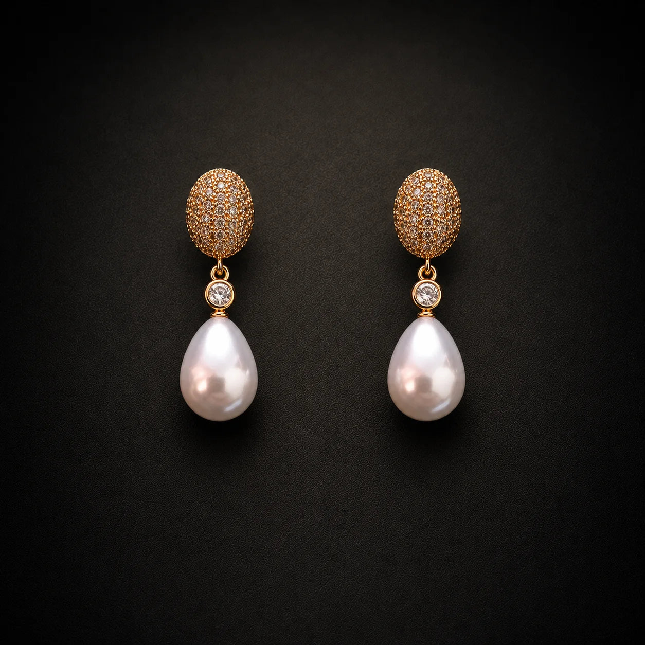 Celestia Pearl Drop Earrings