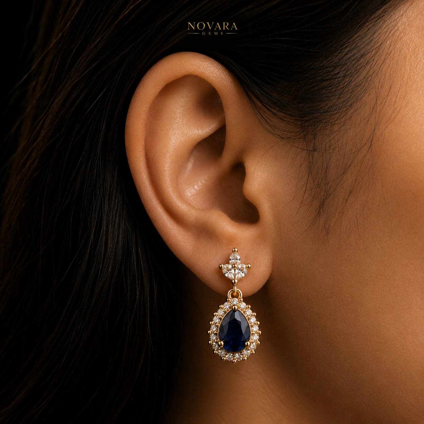 Celestia Royale Drop Earrings