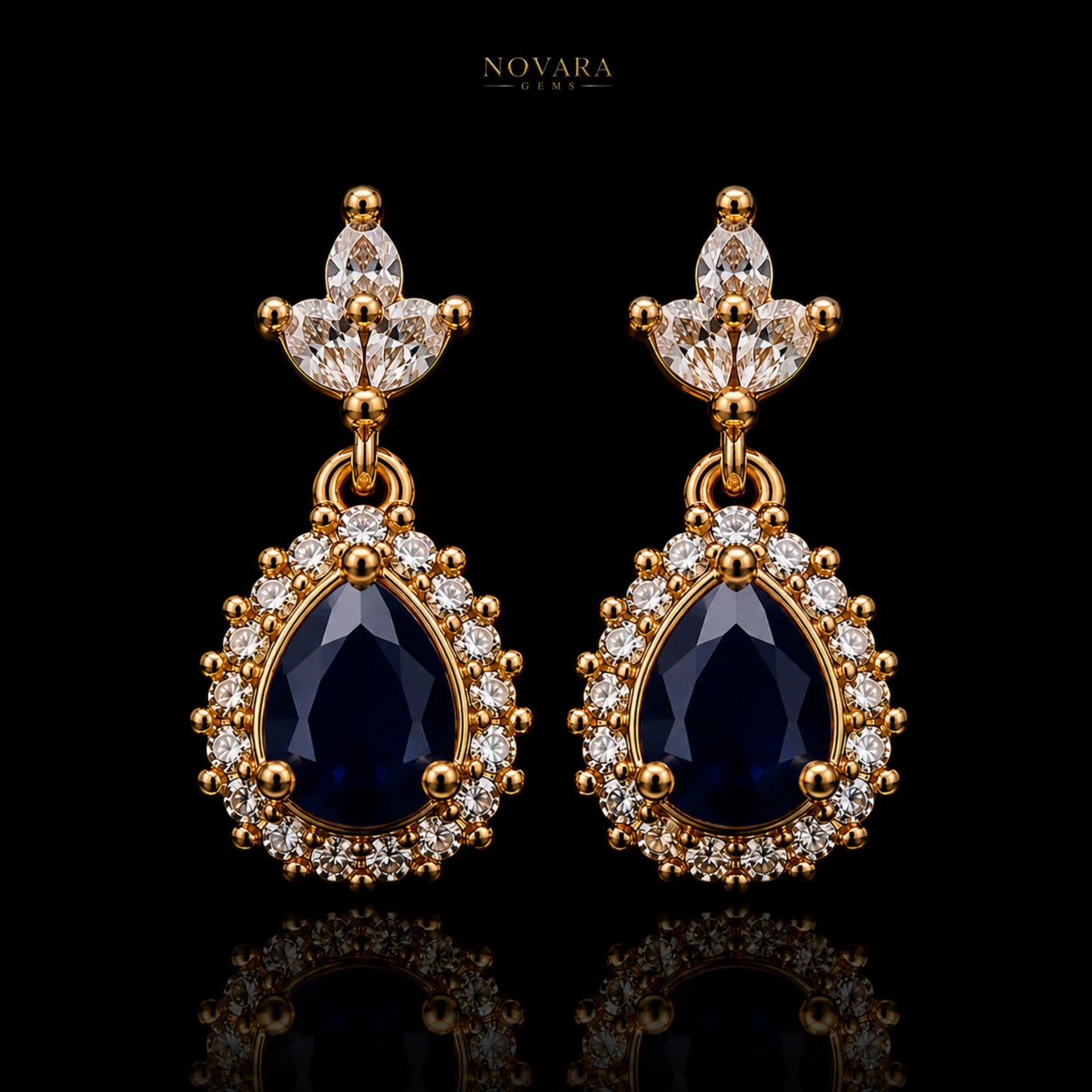 Celestia Royale Drop Earrings