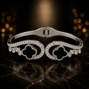 Celestial Clover Crystal Bracelet