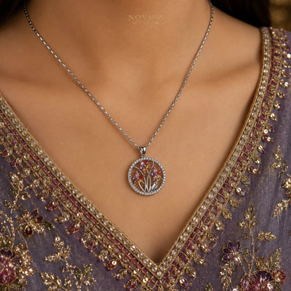 Elysian Garden Pendant Necklace