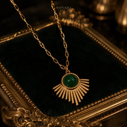 Emerald Solstice Necklace