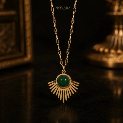 Emerald Solstice Necklace