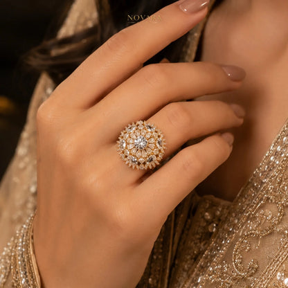 Imperia Celeste Statement Ring