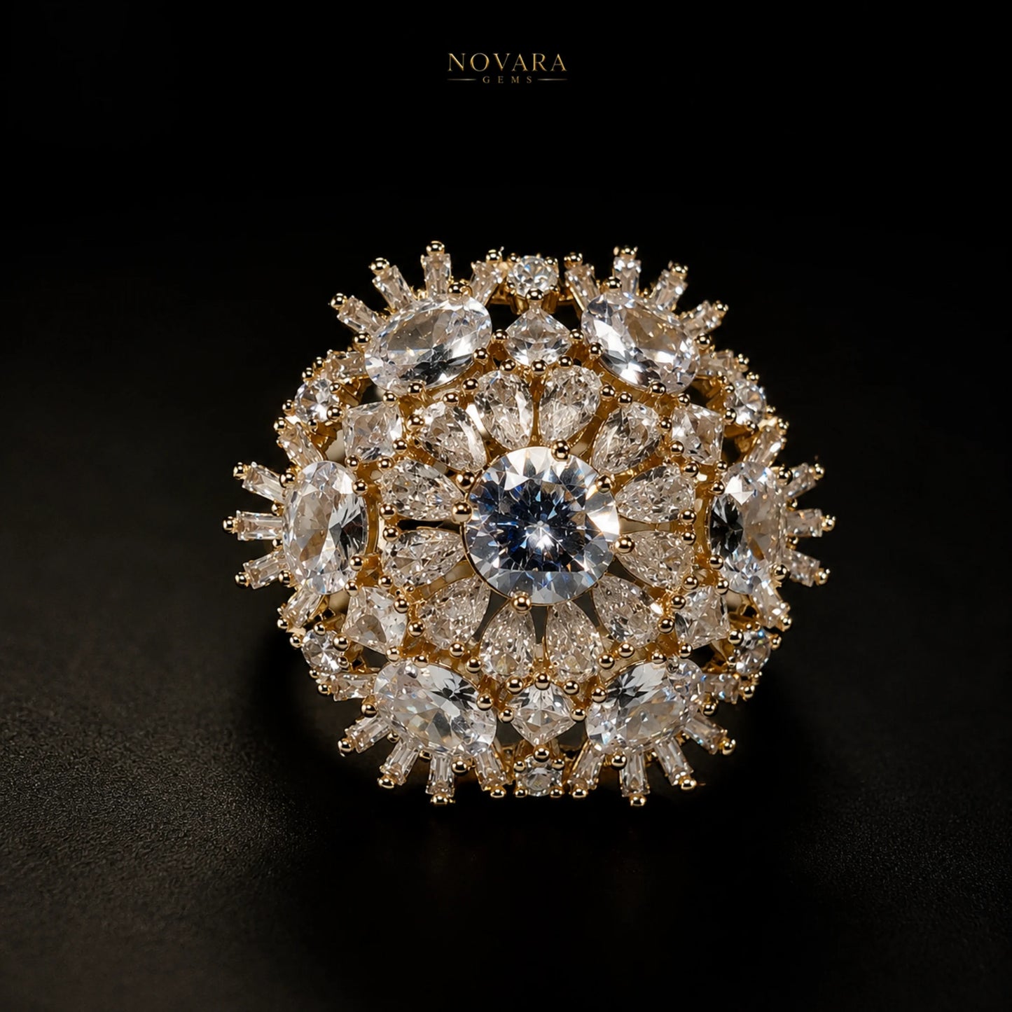Imperia Celeste Statement Ring