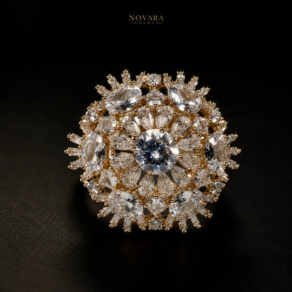 Imperia Celeste Statement Ring