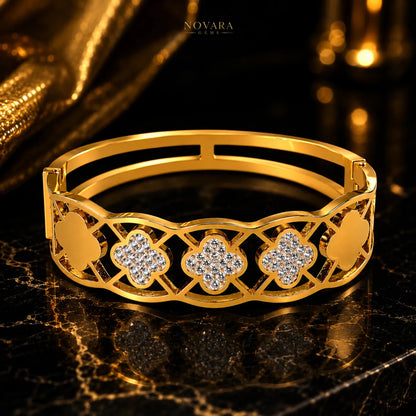 Imperial Clover Radiance Bracelet
