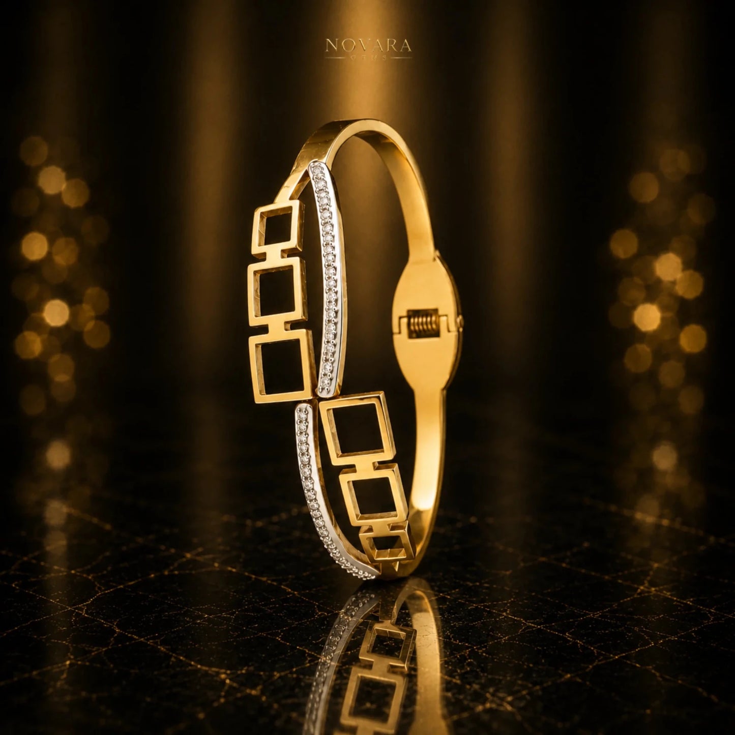 Imperial Geometry Crystal Bracelet