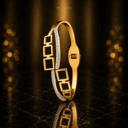 Imperial Geometry Crystal Bracelet