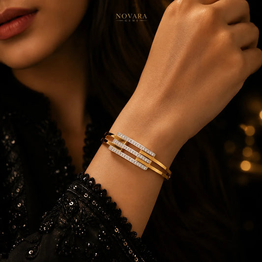 Imperial Radiance Crystal Bracelet