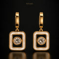 Luna Royale Zircon Drop Earrings