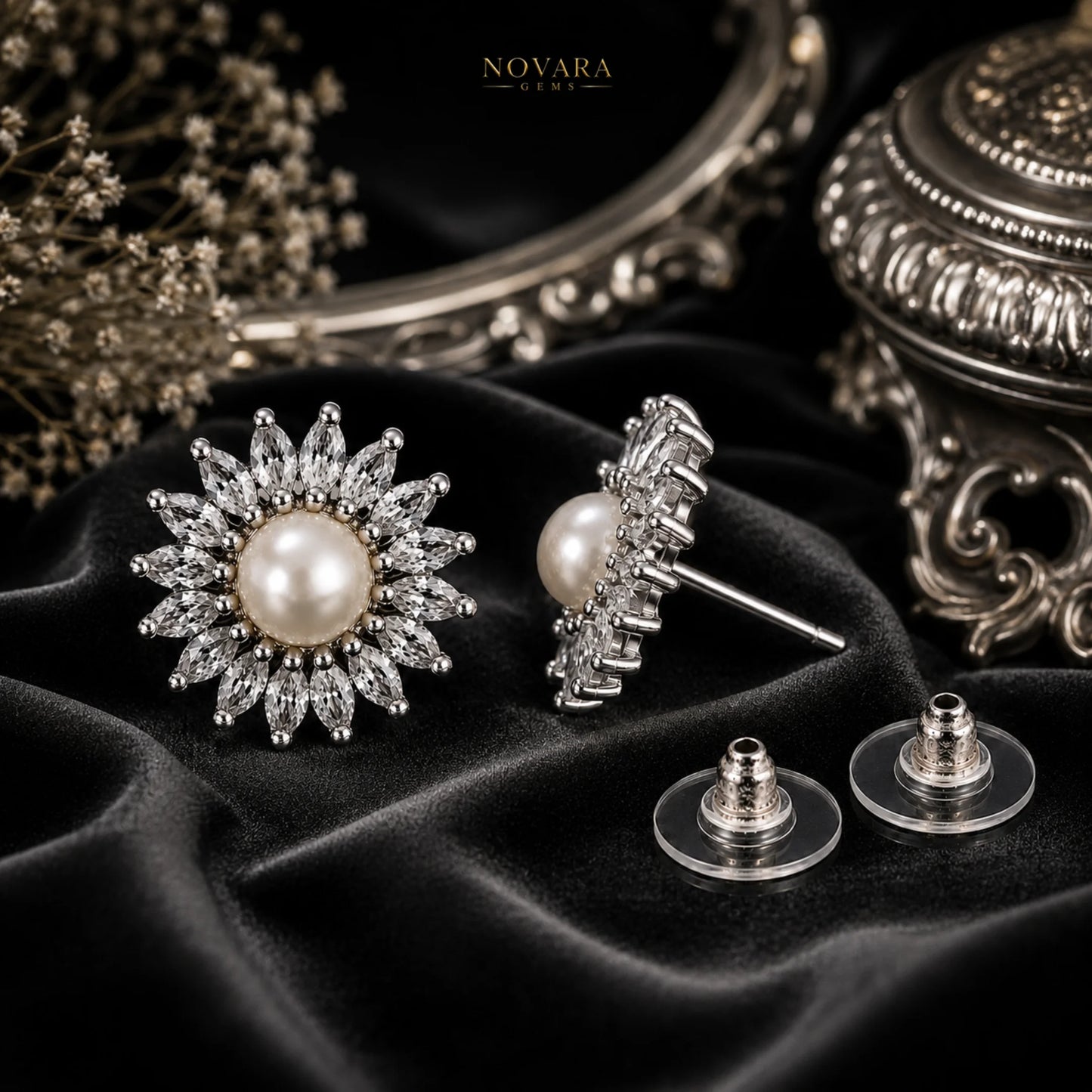 Maison Lumière Pearl Studs