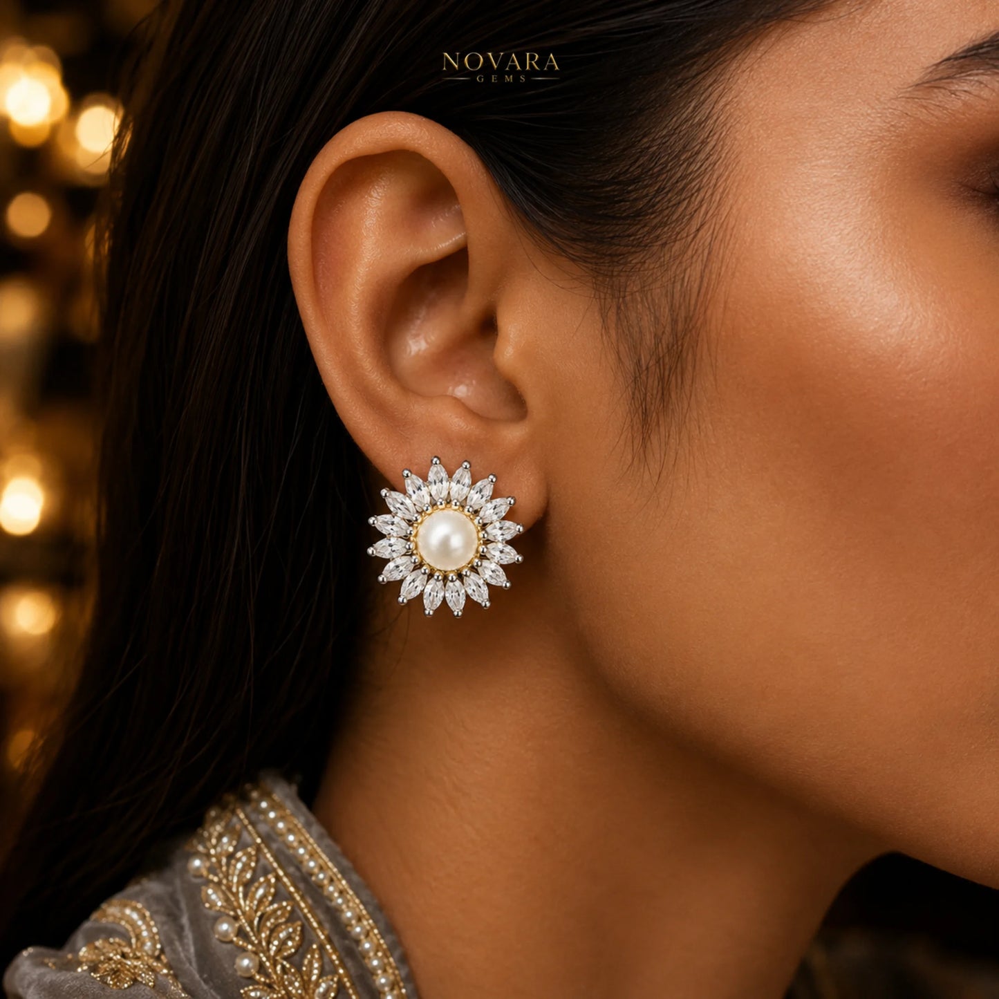 Maison Lumière Pearl Studs
