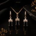 Midnight Royale Crystal Jewelry Set