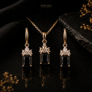 Midnight Royale Crystal Jewelry Set