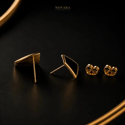Monarch Ivory Stud Earrings