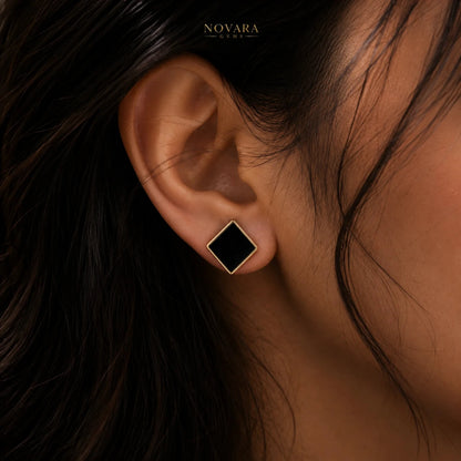 Monarch Ivory Stud Earrings