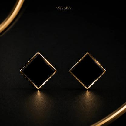 Monarch Ivory Stud Earrings