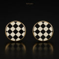Monarch Noir Studs