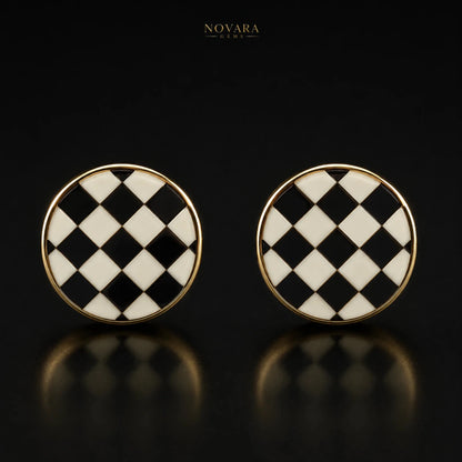 Monarch Noir Studs