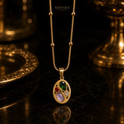 Imperial Mosaic Pendant Necklace