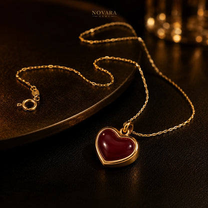Noir Heart Necklace