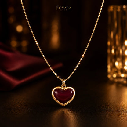 Noir Heart Necklace